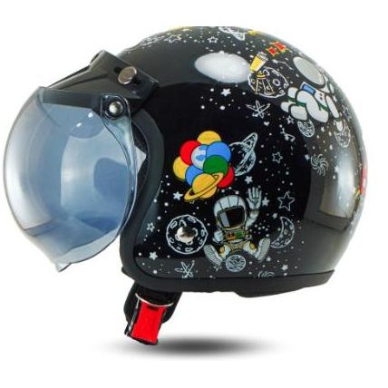 TERMURAH - Helm Motor Anak Perempuan Laki laki SNI Helem Anak Motif Lucu