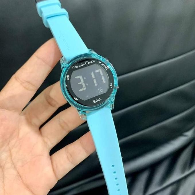 TERBARU JAM TANGAN WANITA ALEXANDRE CHRISTIE AC9368 AC 9368 DIGITAL NEW