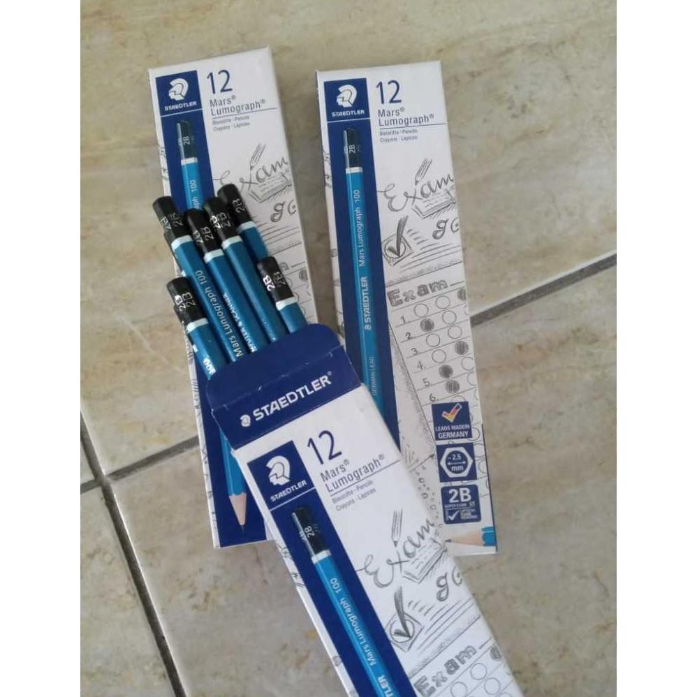 

Cod Pensil 2B Staedtler 1 Box Isi 12 Pcs Cod