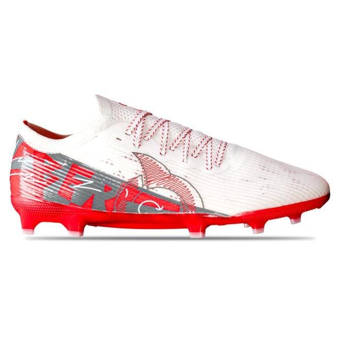 Sepatu Bola Ortuseight X Rank Sports Catalyst Liberte V4 Fg Se - White/Ortred/Grey