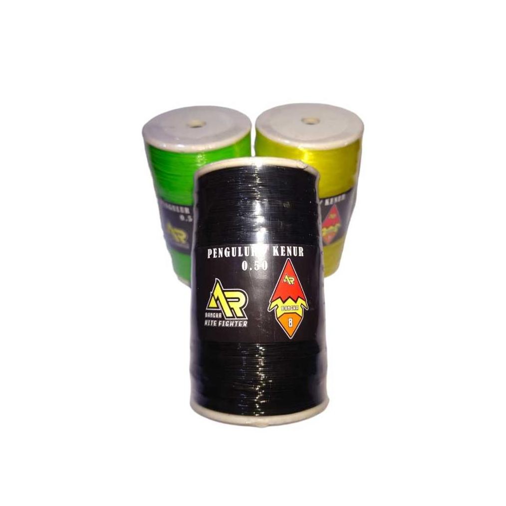 Eksklusif 1 Pcs Benang Kenur Pengulur Layangan 0,50 3000 Yard Layang Layang Ulur