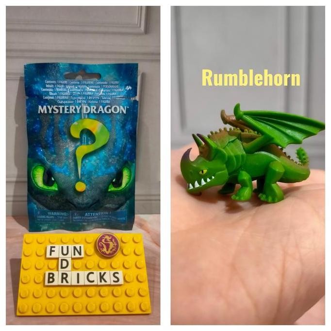 Spin Master How To Train Your Dragon Mystery Dragon Rumblehorn