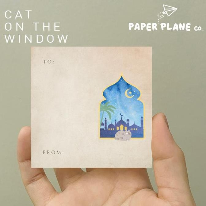 

40 pcs Sticker Message Ucapan Hari Raya Idul Fitri Lebaran