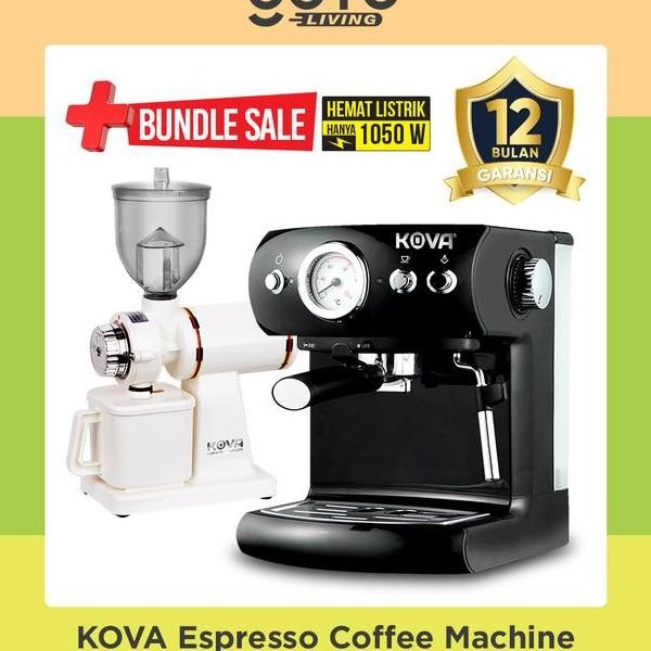 Bundling Kova Espresso Maker Dan Dital Coffee Grinder