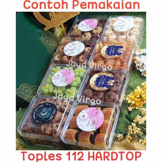 Toples HARDTOP 112 / toples persegi / toples mika / toples eclair cake