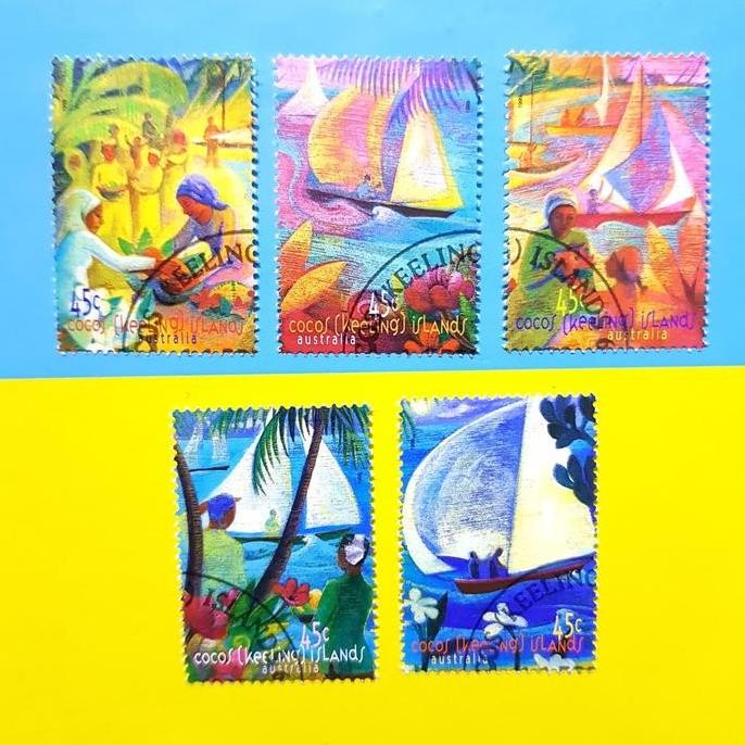 

Prangko HARI RAYA IDUL FITRI / Festive Season. Cocos (Keeling) Islands