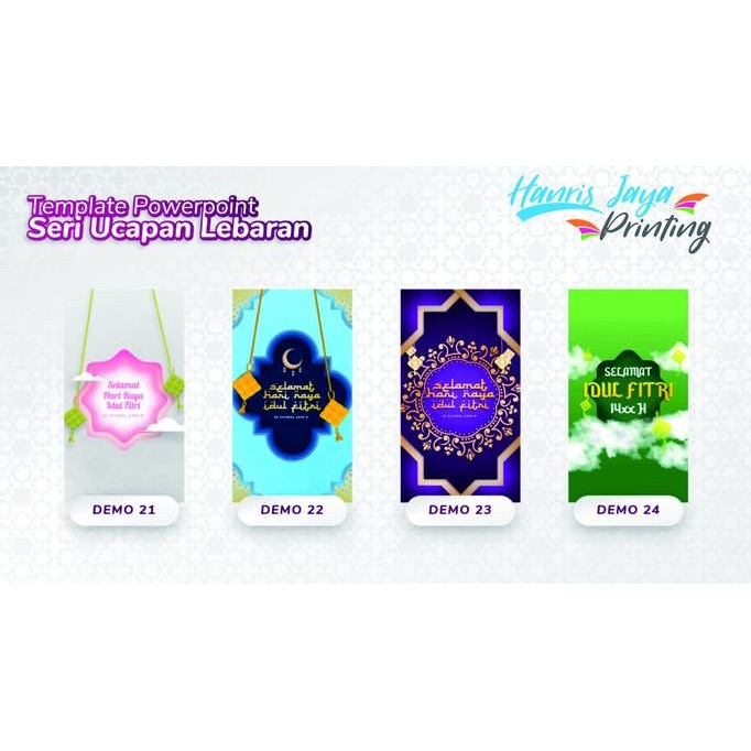 Paket Usaha - Template Premium Video Ucapan Hari Raya Idul Fitri