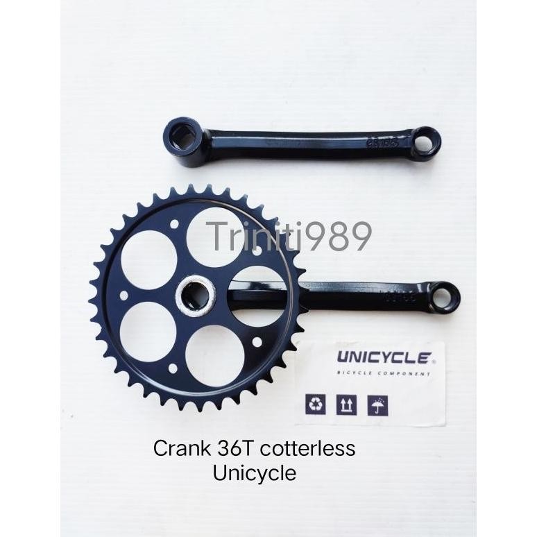 Ez23 GB29 Crank/Gear/Gir Sepeda 36T As Kotak Cotterless Unicycle Original Berkualitas
