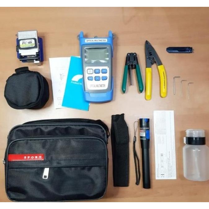 Fiber Optic FTTH Tool Kit