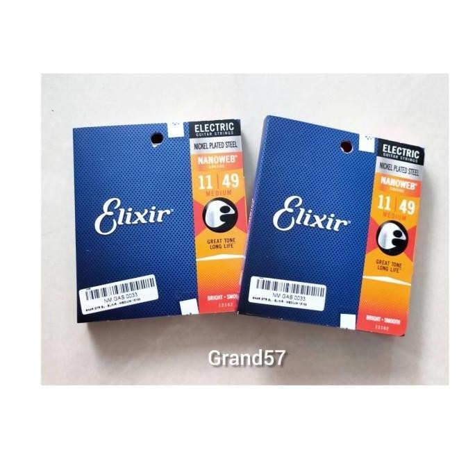 TERBARU senar elixir elektrik nanoweb 11-49 elixir nanoweb elektrik 1149 12102 string BISA GRAB