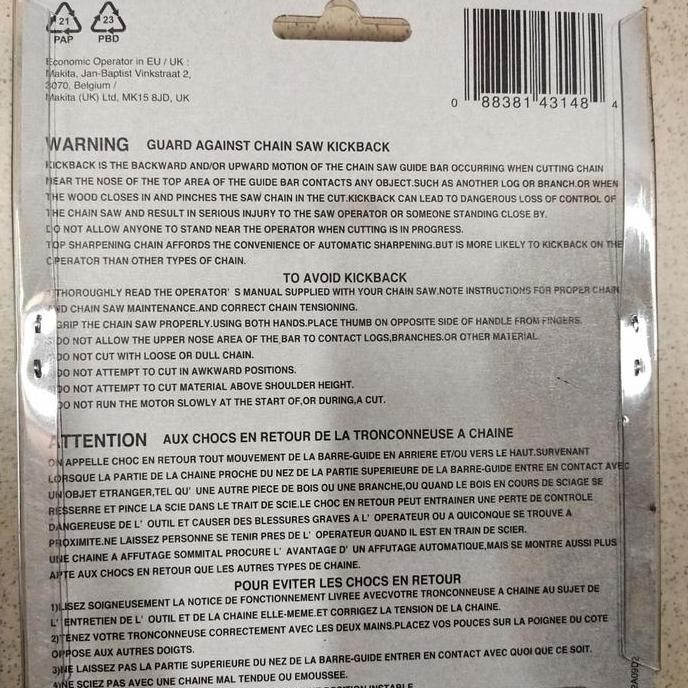 Mata Chainblade 5016B Makita