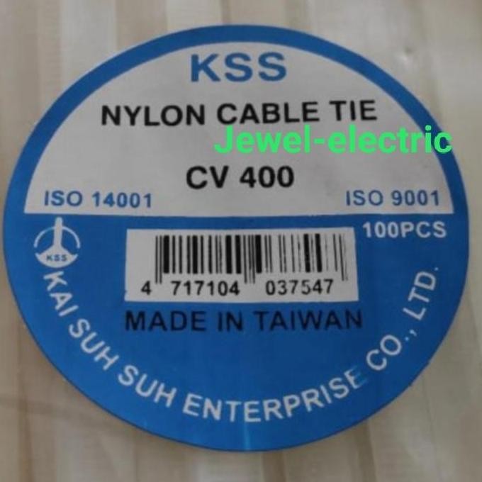 NEW KSS CV400 cv-400 Kabel Ties 40cm7.6mm Murah.