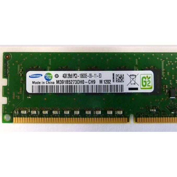 Memory Server HP 4GB DDR3 PC3-10600E Unbuffered UDIMM