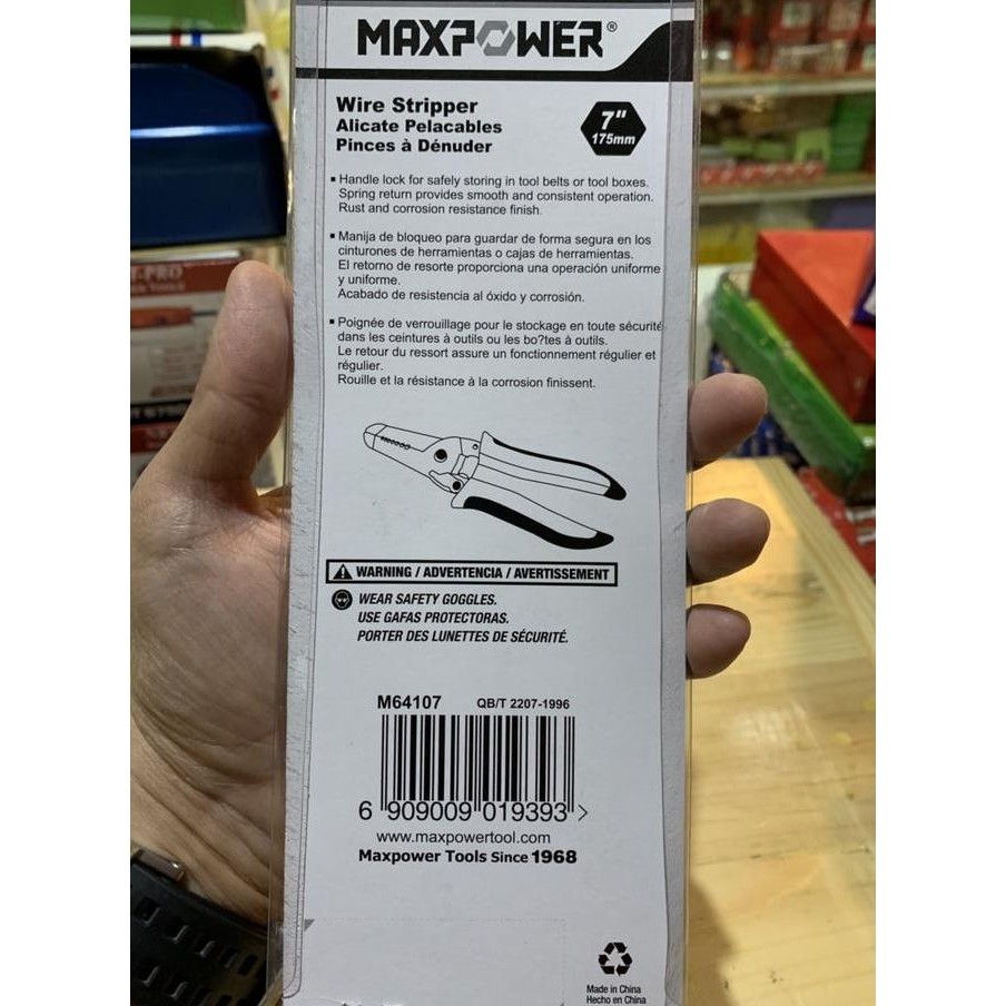 Wire stripper Maxpower / tang kupas kabel