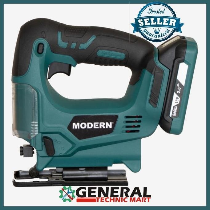 Mesin Jigsaw Cordless MODERN M-22,gergaji jig saw baterai 20V Modern