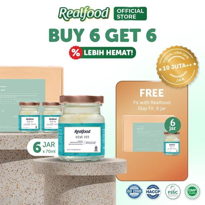 

AP Realfood Trial Stay Fit Box Segel Isi 6 Jar Flash Sale