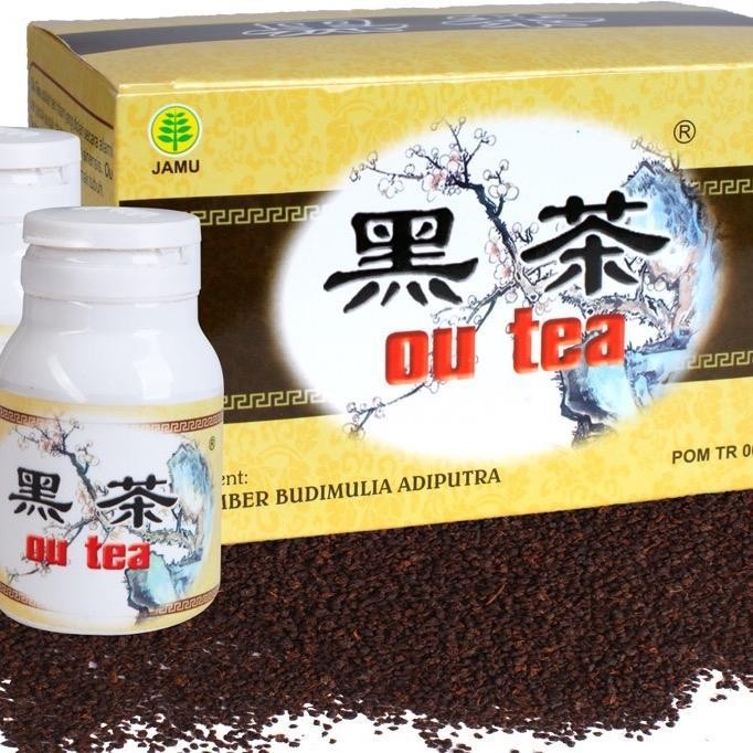 

AP OuTea Teh Hitam Kesehatan Herbal Alami 1botol isi 45gram