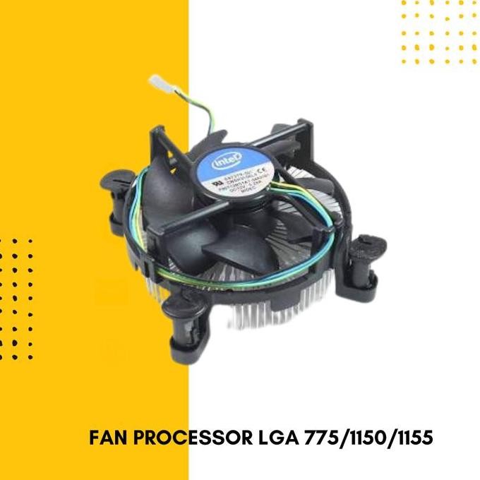 Fan Processor LGA 775/1150/1155 Kipas Processor