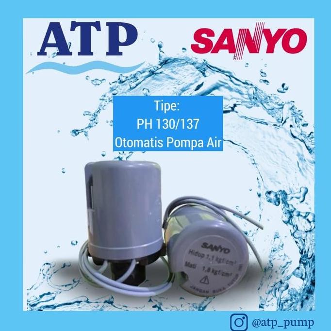 TERMURAH - Sanyo - PH-130/137 - Otomatis Pompa Air