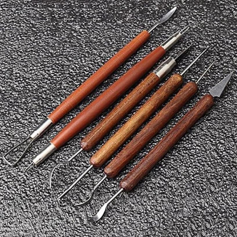 

Alat Ukir / Pahat Seni Patung / Pot Tanah Liat Polimer / Keramik / Cake Frosting Sculpting/ Wax / Plaster /Lilin / Ceramic Clay /Dekorasi Kue / Pottery/Modeling / Carving Tools