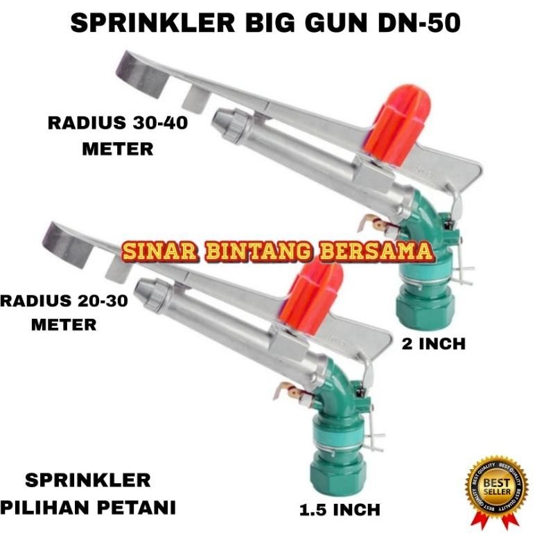 SPRINKLER BIG GUN DN-50 | SPRINKLER PERTANIAN DAN PERKEBUNAN