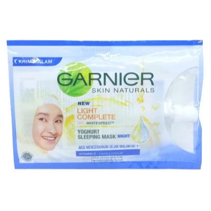 Termurah Cod Garnier Light Complete Yoghurt Night Cream Sachet Garnier Bright Complete Vitamin C Yog