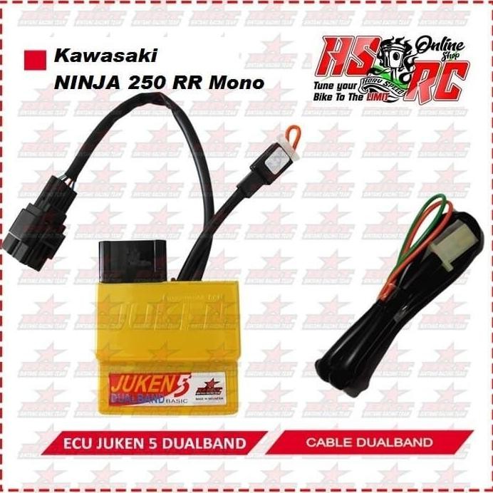 New  ECU JUKEN 5 BRT DUAL BAND KAWASAKI NINJA 250 Fi RR MONO ECM NINJA MONO