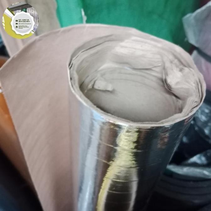 Alumunium Foil Atap Roll Double Benang / Double Side Dua Sisi