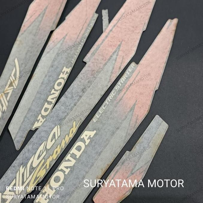 Ready !!! striping sticker lis astrea grand 1994 1995 original