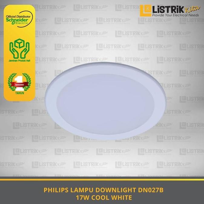 Lampu Downlight 17W Cool White Dn027B G2 Led15/Cw 17W 220-240V D175 Id