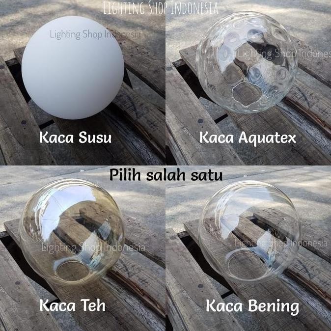 Lampu Dinding Gold Kaca Minimalis Modern