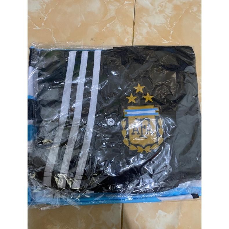 Original Setelan Anak Bola Jersey Argentina Messi Piala Dunia World Cup -100