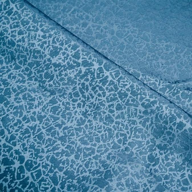 KAIN KATUN JAGUARD MOTIF CORAL KAIN METERAN KAIN JAGUAR