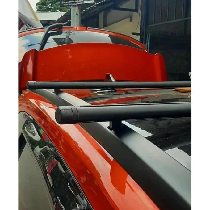 CROSS BAR CROSSBAR RHINO CUSTOM BRACKET FIT ROOFRAIL MOBILIO RS ORIGINAL DAN TERPERCAYA