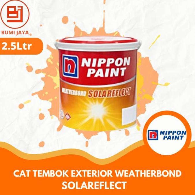 Cat tembok exterior nippon paint weatherbond solareflect 20 ltr