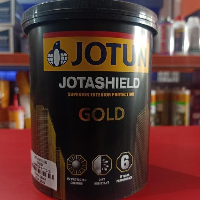 TERMURAH - Cat Tembok Exterior Emas/Jotashield Gold 1Ltr