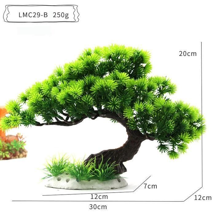 RAS Hiasan aquarium tanaman bonsai, bonsai aquarium, dekorasi aquarium tanaman bonsai, pohon bonsai 