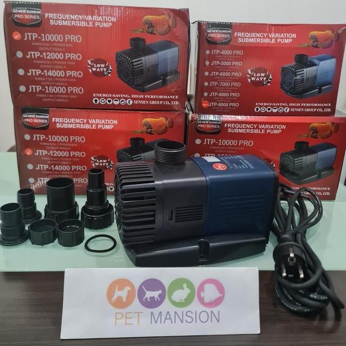 SUNSUN JTP 16000 pompa air celup aquarium dan kolam ikan JTP 16000 PRO