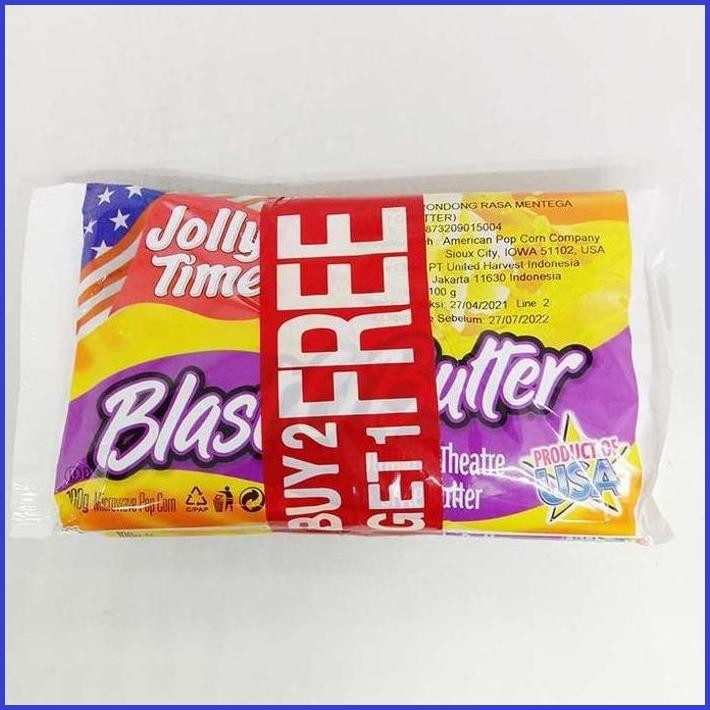 

JOLLY TIME BLAST O BUTTER 100 G