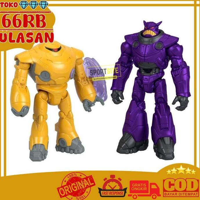 Zurg & Zyclops Imaginext Fisher-Price Disney Pixar Buzz Lightyear Mainan Anak Figure Robot Fisher Pr