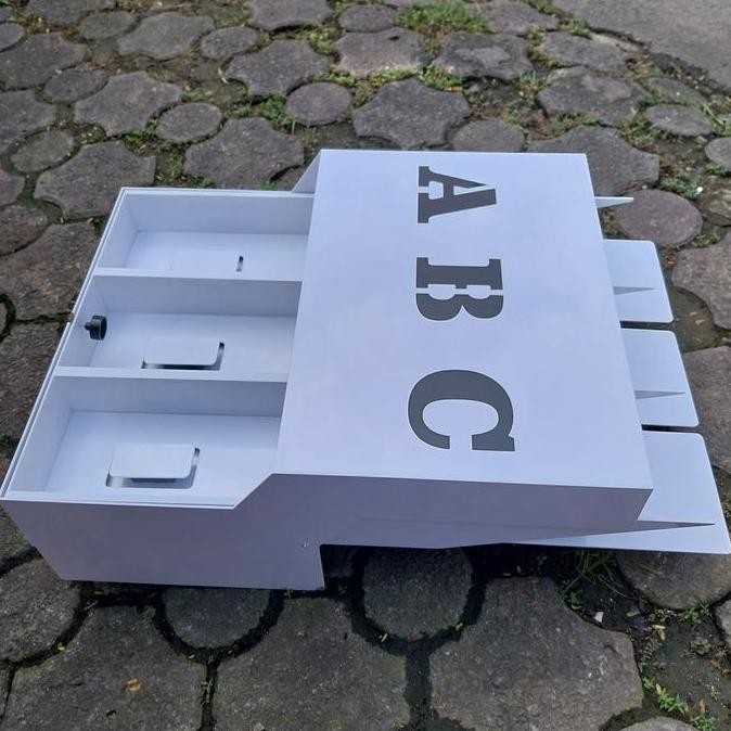 TRACK TAMIYA BOX START / BOX START STB - STO (BAHAN PVC PUTIH )