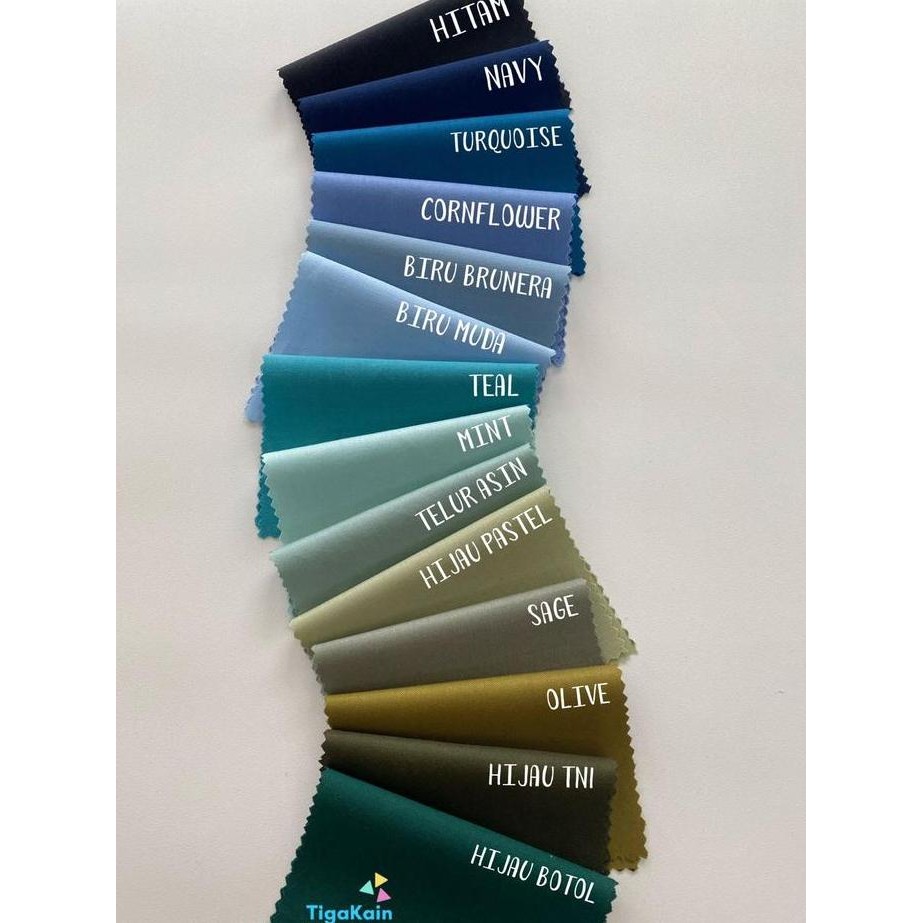 1 METER KAIN KATUN TOYOBO FODU ORIGINAL IMPORT SILKY