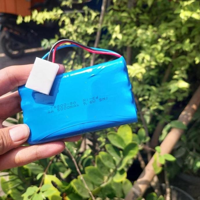 BATERAI MOBIL REMOT RC AA5000MAH 9,6V NICD/ BATRE RC 9,6V SOKET 3