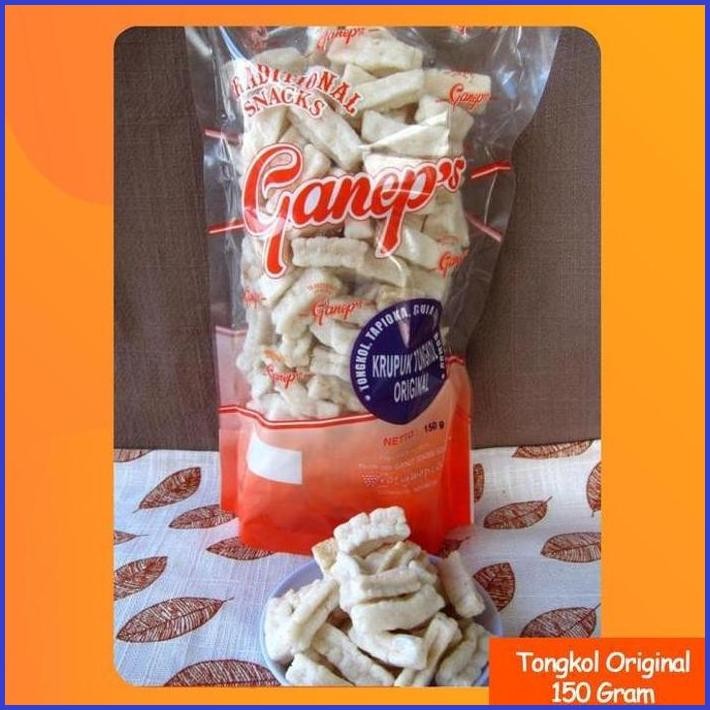 

KERUPUK TONGKOL GANEP 150 GRAM