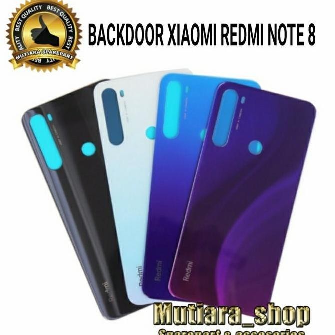 BACKDOOR BACK COVER TUTUP BELAKANG XIAOMI REDMI NOTE 8 ORI