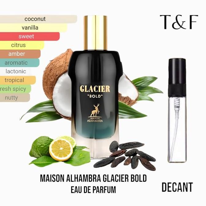 Parfum Decant Lattafa Maison Alhambra Glacier Bold