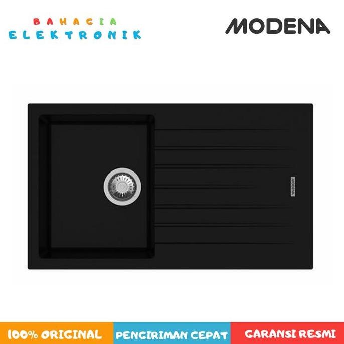 MODENA KS 9101F LM sink bak cuci piring bahan granite
