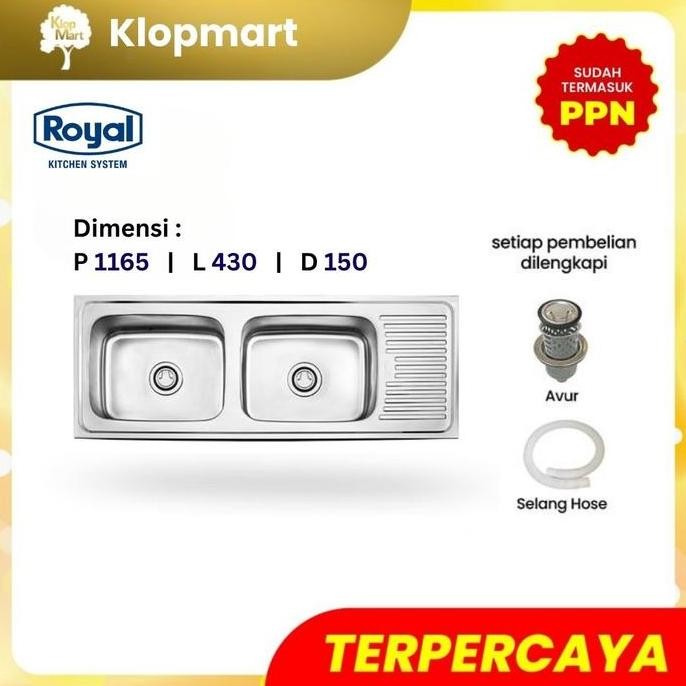 TERBARU Royal Kitchen Sink SB 28 / Bak Cuci Piring