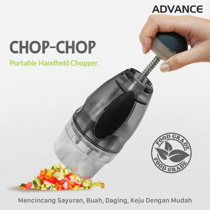 ADVANCE - HAPPY CHOP / choper alat cincang penghancur bumbu bawang / daging / sayuran / buah TD
