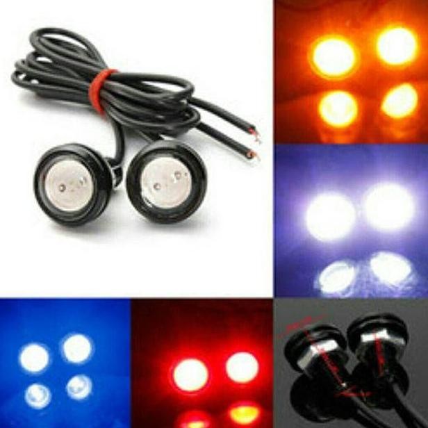 Lampu Led Motor Mobil Plat Nomor 23 Mm